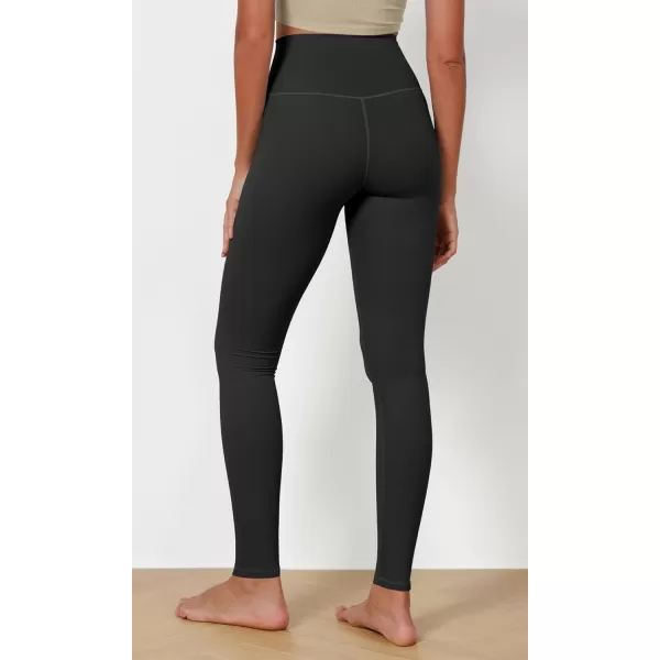 ODODOS ODCLOUD 2Pack Buttery Soft Lounge Yoga Leggings for Women 23quot  25quot 28quot High Waist Yoga PantsBlackonyx Black Grey