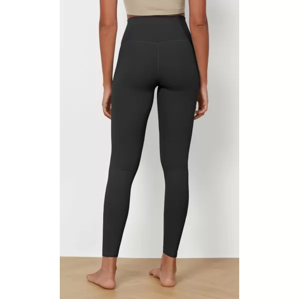 ODODOS ODCLOUD 2Pack Buttery Soft Lounge Yoga Leggings for Women 23quot  25quot 28quot High Waist Yoga PantsBlackonyx Black Grey