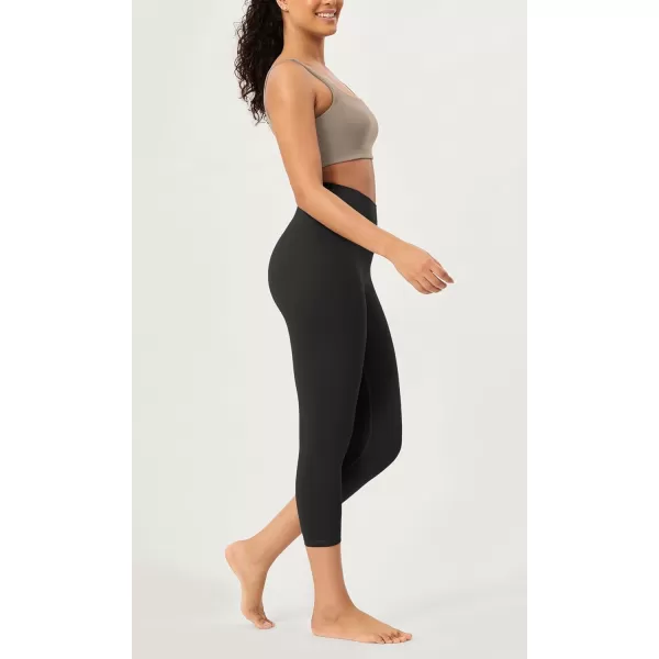 ODODOS ODCLOUD 2Pack Buttery Soft Lounge Yoga Leggings for Women 23quot  25quot 28quot High Waist Yoga PantsBlackonyx Black Grey
