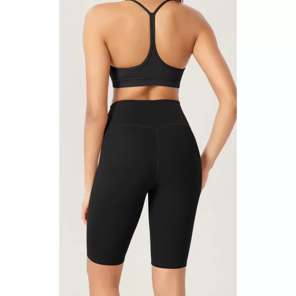 ODODOS ODCLOUD 2Pack Lounge Yoga Shorts for Women 4quot  6quot  8quot 10quot High Waist Buttery Soft Biker Shorts1blackblack