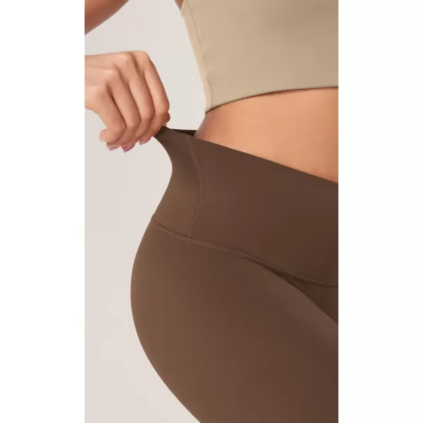 ODODOS ODCLOUD 2Pack Lounge Yoga Shorts for Women 4quot  6quot  8quot 10quot High Waist Buttery Soft Biker ShortsBlackbrunette