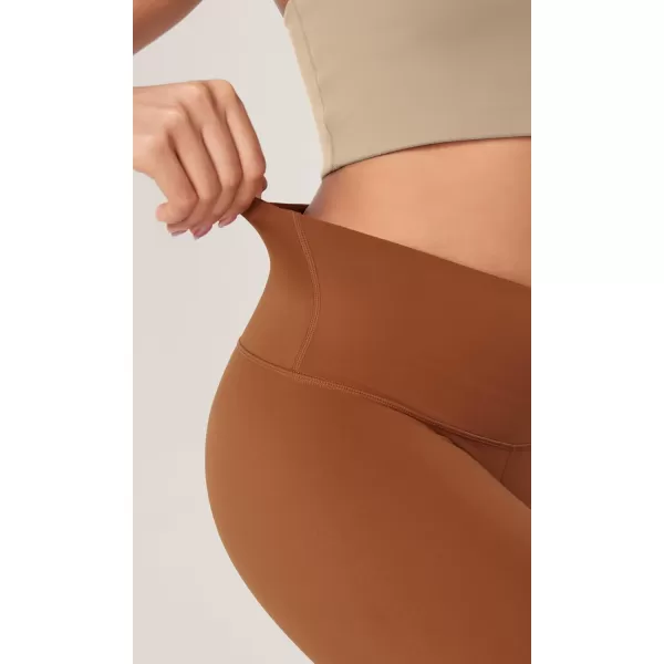 ODODOS ODCLOUD 2Pack Lounge Yoga Shorts for Women 4quot  6quot  8quot 10quot High Waist Buttery Soft Biker ShortsBlackcaramel