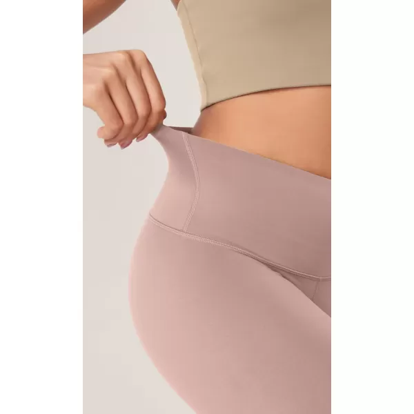 ODODOS ODCLOUD 2Pack Lounge Yoga Shorts for Women 4quot  6quot  8quot 10quot High Waist Buttery Soft Biker ShortsBlackdusty Pink