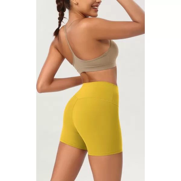 ODODOS ODCLOUD 2Pack Lounge Yoga Shorts for Women 4quot  6quot  8quot 10quot High Waist Buttery Soft Biker ShortsBlackmango Mint