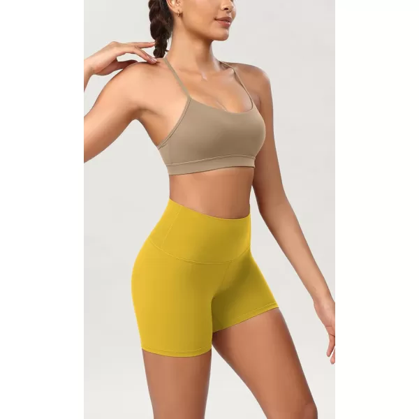 ODODOS ODCLOUD 2Pack Lounge Yoga Shorts for Women 4quot  6quot  8quot 10quot High Waist Buttery Soft Biker ShortsBlackmango Mint