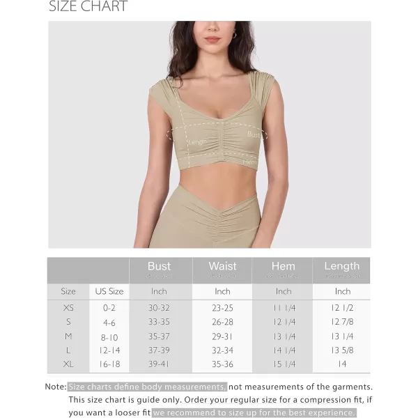 ODODOS Ruched Front Crop Tank for Women VNeck Cut Out Back Cap Sleeve Cropped TopsDusty Pink