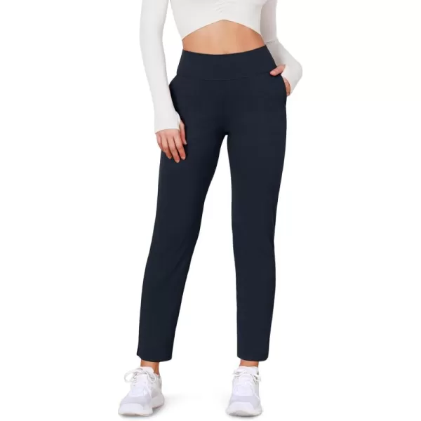 ODODOS Cloud Feeling Jogger Pants with Pockets for Women High Waist Sweatpants Casual Lounge Ankle PantsDeep Navy