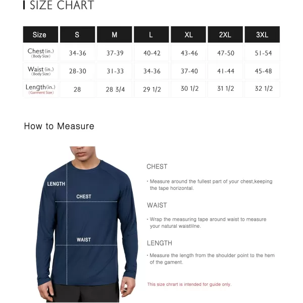 ODODOS Mens Quick Dry Long Sleeve Shirts UPF 50 Sun Protection SPF Athletic Tops Workout Fishing TShirtsBlue Heather