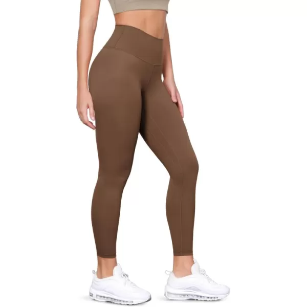 ODODOS ODLIFT Compression Leggings for Women 25quot  28quot High Waist Workout Yoga PantsBrunette