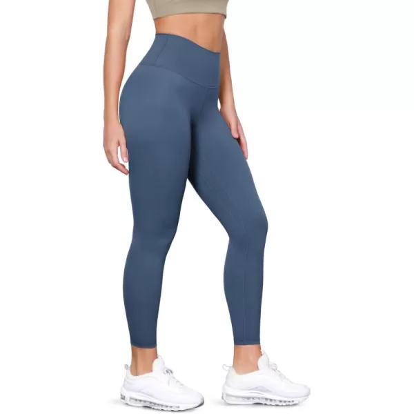 ODODOS ODLIFT Compression Leggings for Women 25quot  28quot High Waist Workout Yoga PantsInk Blue