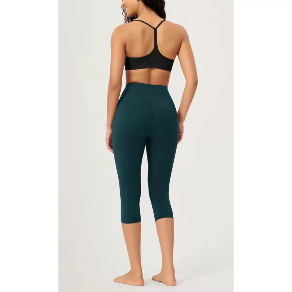 imageODODOS ODCLOUD Buttery Soft Lounge Yoga Capris for Women 14quot  19quot  21quot High Waist Capri LeggingsForest Teal