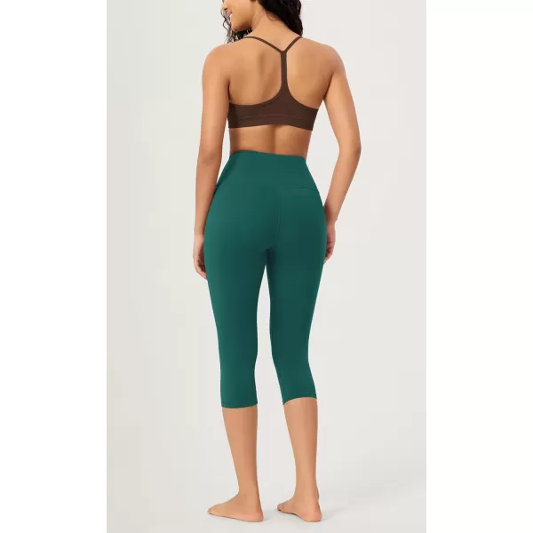 imageODODOS ODCLOUD Buttery Soft Lounge Yoga Capris for Women 14quot  19quot  21quot High Waist Capri LeggingsStorm Teal