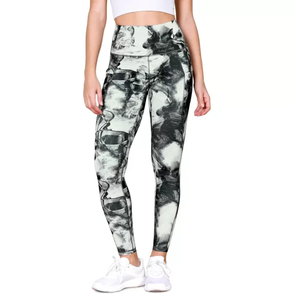 imageODODOS Womens High Waisted Yoga Leggings with Pockets Tummy Control Non See Through Workout Athletic Running Yoga PantsCrosstalk