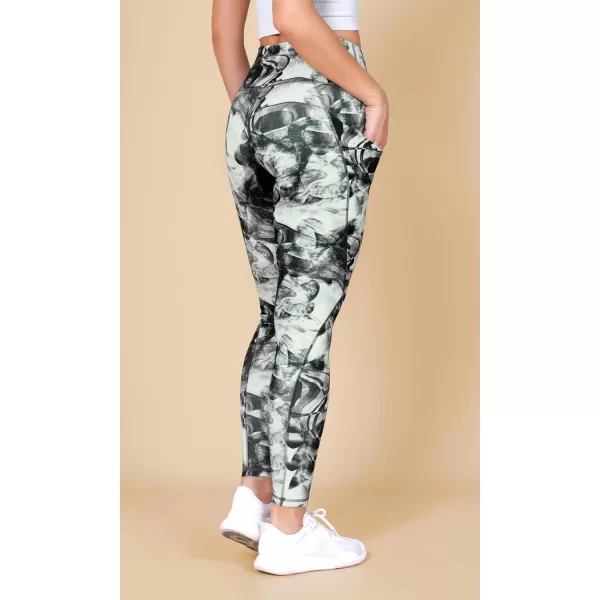imageODODOS Womens High Waisted Yoga Leggings with Pockets Tummy Control Non See Through Workout Athletic Running Yoga PantsCrosstalk