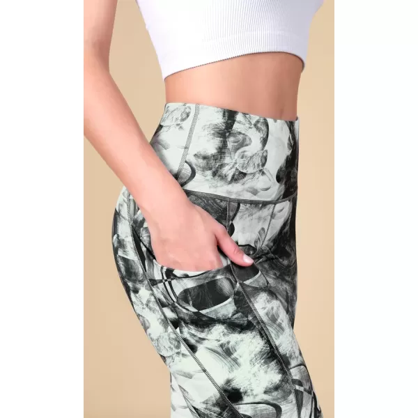 imageODODOS Womens High Waisted Yoga Leggings with Pockets Tummy Control Non See Through Workout Athletic Running Yoga PantsCrosstalk