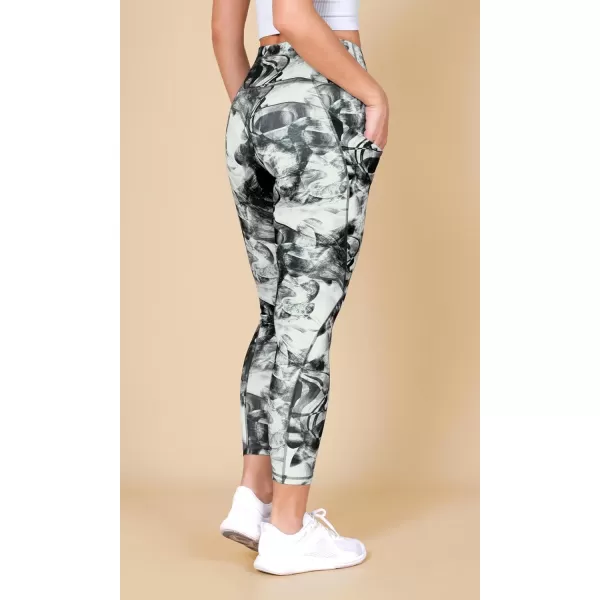 imageODODOS Womens High Waisted Yoga Leggings with Pockets Tummy Control Non See Through Workout Athletic Running Yoga PantsCrosstalk