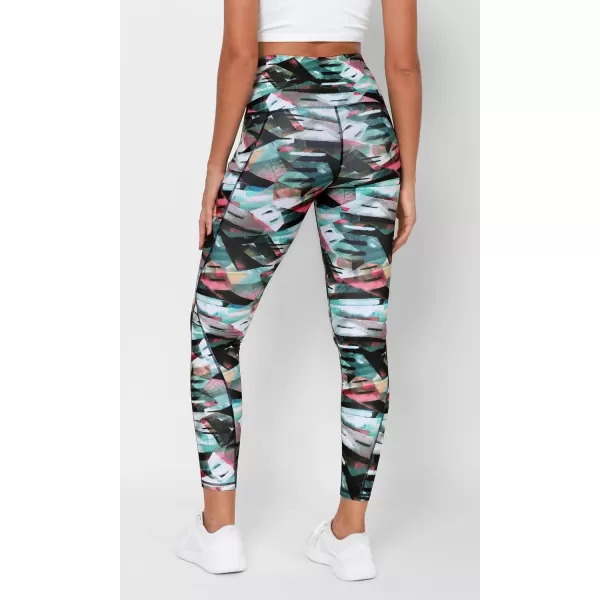 imageODODOS Womens High Waisted Yoga Leggings with Pockets Tummy Control Non See Through Workout Athletic Running Yoga PantsFine Art Wine