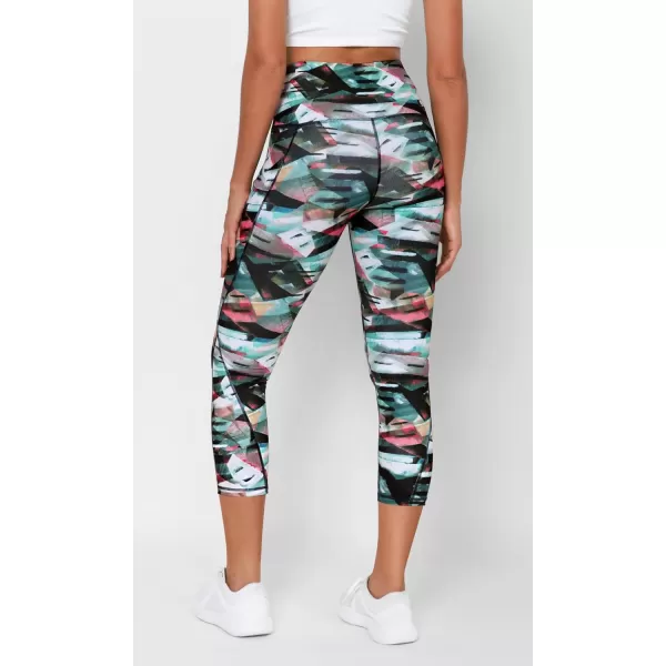 imageODODOS Womens High Waisted Yoga Leggings with Pockets Tummy Control Non See Through Workout Athletic Running Yoga PantsFine Art Wine