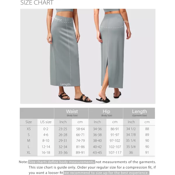 imageODODOS Modal Soft Maxi Skirt for Women Back Slit High Waist Casual Long Pencil SkirtsEspresso