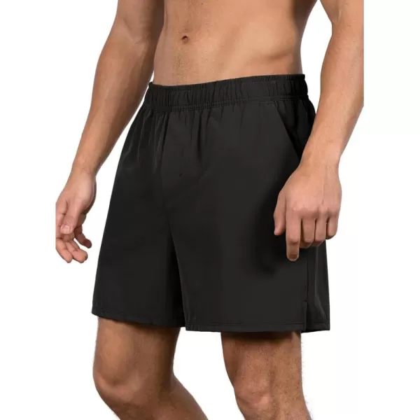 imageODODOS Mens Athletic Shorts with Pockets 5quot  7quot Inseam Quick Dry Lightweight Workout Gym Running ShortsBlack