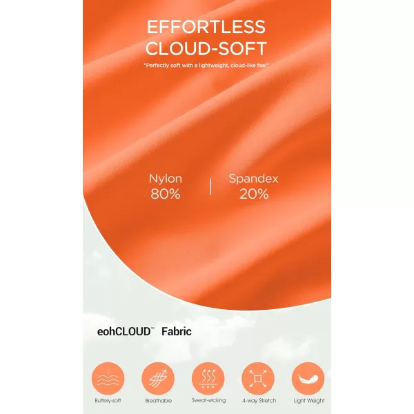 imageODODOS Womens Tennis Skirts with Pockets Crossover High Waist Builtin Shorts Athletic Golf SkortsPapaya