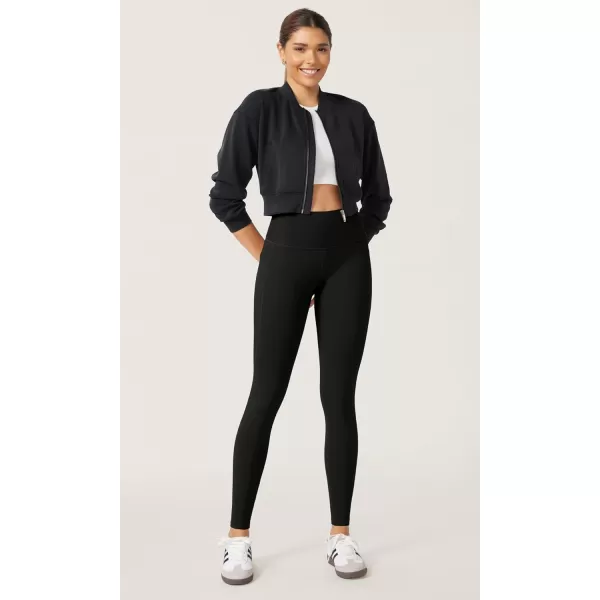 imageODODOS ODCLOUD Buttery Soft Lounge Yoga Leggings with Pockets for Women 23quot  25quot 28quot High Waist Yoga PantsBlack