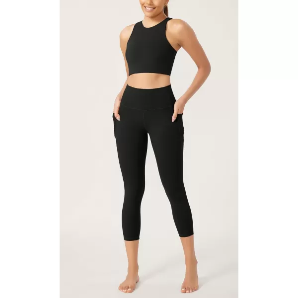 imageODODOS ODCLOUD Buttery Soft Lounge Yoga Leggings with Pockets for Women 23quot  25quot 28quot High Waist Yoga PantsBlack