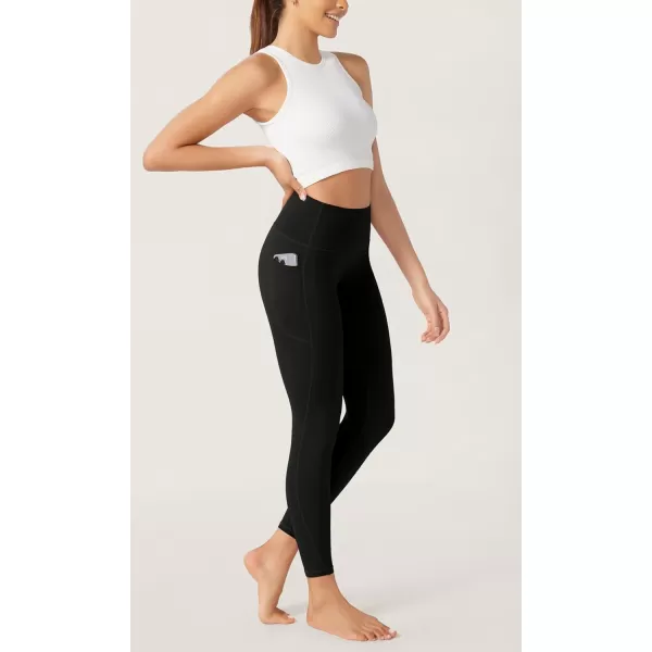 imageODODOS ODCLOUD Buttery Soft Lounge Yoga Leggings with Pockets for Women 23quot  25quot 28quot High Waist Yoga PantsBlack