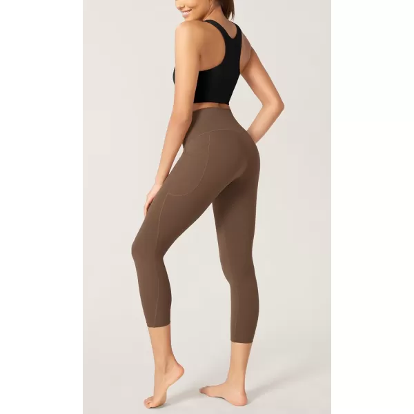 imageODODOS ODCLOUD Buttery Soft Lounge Yoga Leggings with Pockets for Women 23quot  25quot 28quot High Waist Yoga PantsBrunette