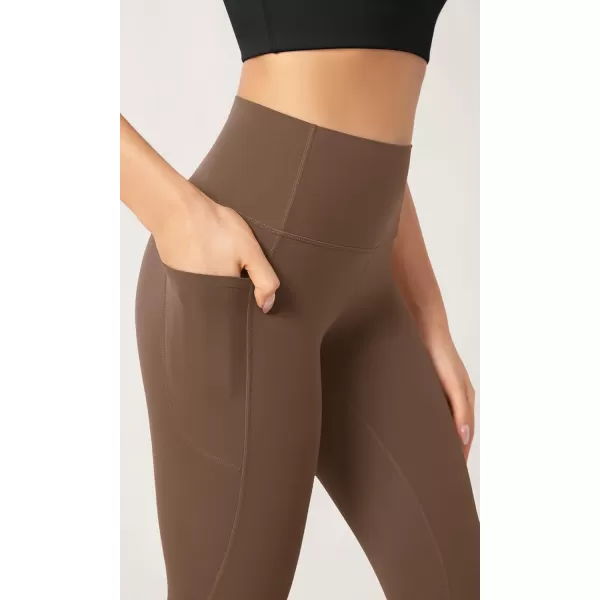 imageODODOS ODCLOUD Buttery Soft Lounge Yoga Leggings with Pockets for Women 23quot  25quot 28quot High Waist Yoga PantsBrunette