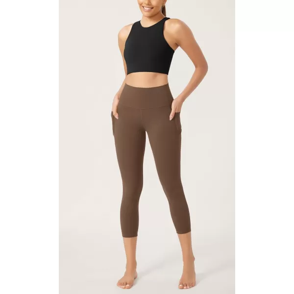 imageODODOS ODCLOUD Buttery Soft Lounge Yoga Leggings with Pockets for Women 23quot  25quot 28quot High Waist Yoga PantsBrunette