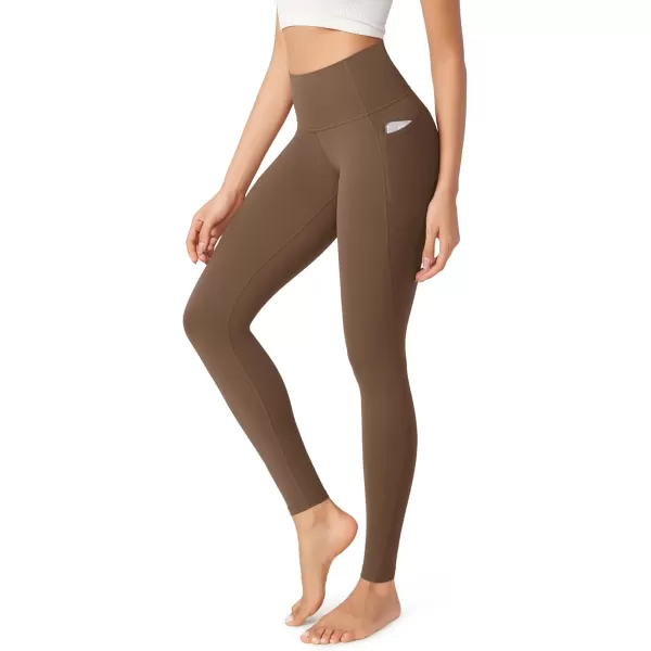 imageODODOS ODCLOUD Buttery Soft Lounge Yoga Leggings with Pockets for Women 23quot  25quot 28quot High Waist Yoga PantsBrunette