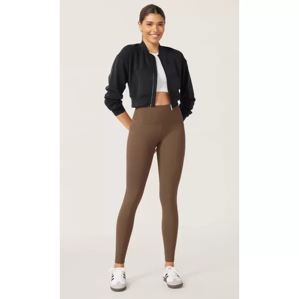 imageODODOS ODCLOUD Buttery Soft Lounge Yoga Leggings with Pockets for Women 23quot  25quot 28quot High Waist Yoga PantsBrunette