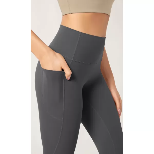 imageODODOS ODCLOUD Buttery Soft Lounge Yoga Leggings with Pockets for Women 23quot  25quot 28quot High Waist Yoga PantsCharcoal