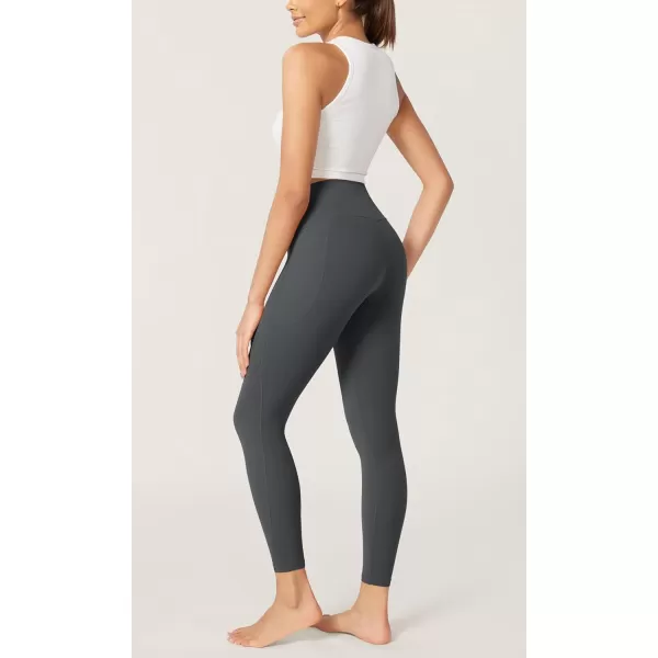 imageODODOS ODCLOUD Buttery Soft Lounge Yoga Leggings with Pockets for Women 23quot  25quot 28quot High Waist Yoga PantsCharcoal