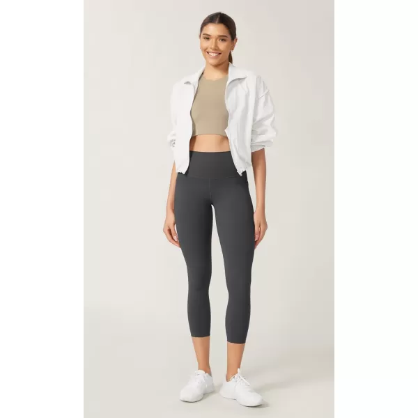 imageODODOS ODCLOUD Buttery Soft Lounge Yoga Leggings with Pockets for Women 23quot  25quot 28quot High Waist Yoga PantsCharcoal