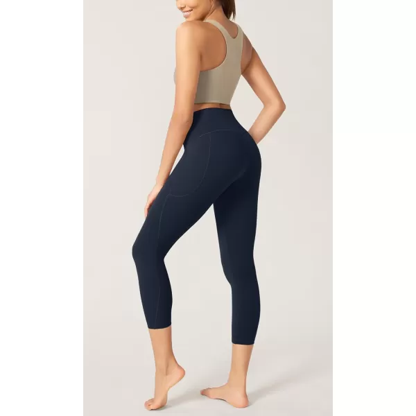 imageODODOS ODCLOUD Buttery Soft Lounge Yoga Leggings with Pockets for Women 23quot  25quot 28quot High Waist Yoga PantsDeep Navy