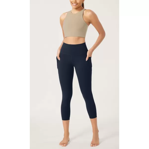 imageODODOS ODCLOUD Buttery Soft Lounge Yoga Leggings with Pockets for Women 23quot  25quot 28quot High Waist Yoga PantsDeep Navy