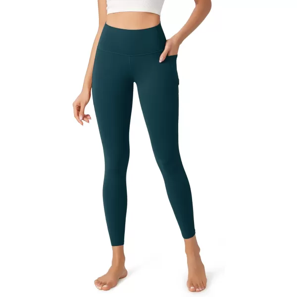 imageODODOS ODCLOUD Buttery Soft Lounge Yoga Leggings with Pockets for Women 23quot  25quot 28quot High Waist Yoga PantsForest Teal