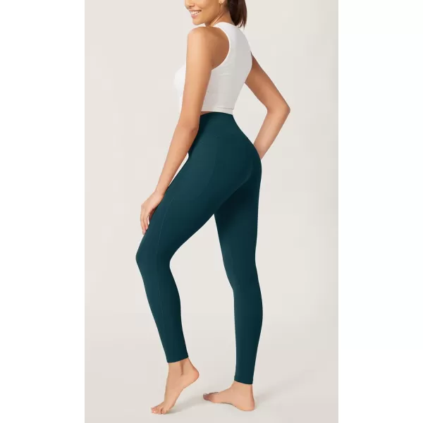 imageODODOS ODCLOUD Buttery Soft Lounge Yoga Leggings with Pockets for Women 23quot  25quot 28quot High Waist Yoga PantsForest Teal