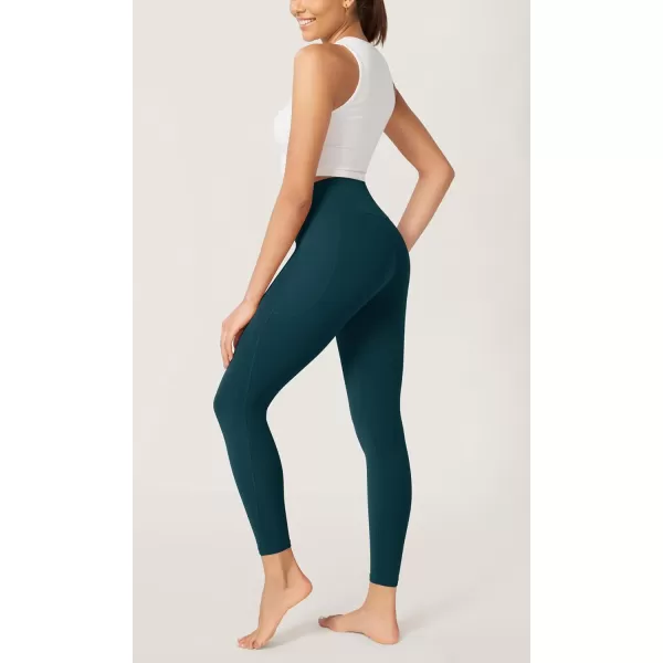 imageODODOS ODCLOUD Buttery Soft Lounge Yoga Leggings with Pockets for Women 23quot  25quot 28quot High Waist Yoga PantsForest Teal