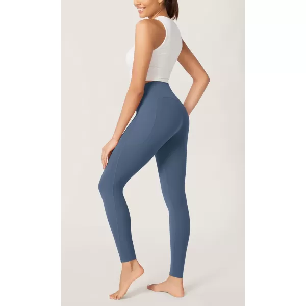 imageODODOS ODCLOUD Buttery Soft Lounge Yoga Leggings with Pockets for Women 23quot  25quot 28quot High Waist Yoga PantsInk Blue