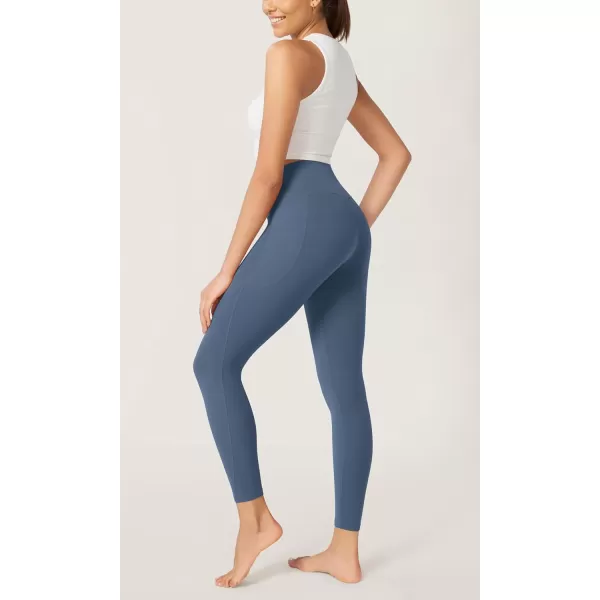 imageODODOS ODCLOUD Buttery Soft Lounge Yoga Leggings with Pockets for Women 23quot  25quot 28quot High Waist Yoga PantsInk Blue