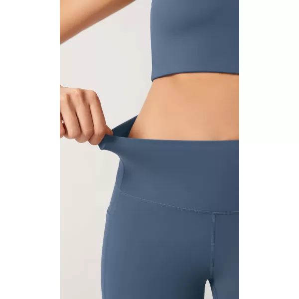 imageODODOS ODCLOUD Buttery Soft Lounge Yoga Leggings with Pockets for Women 23quot  25quot 28quot High Waist Yoga PantsInk Blue