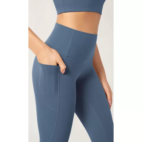 imageODODOS ODCLOUD Buttery Soft Lounge Yoga Leggings with Pockets for Women 23quot  25quot 28quot High Waist Yoga PantsInk Blue