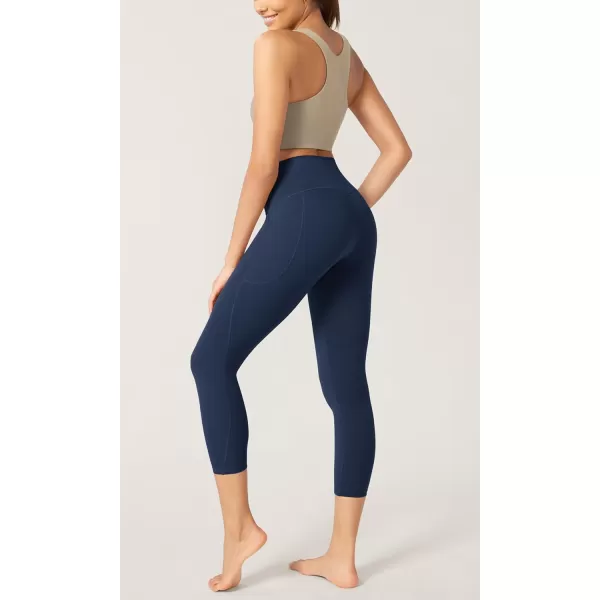 imageODODOS ODCLOUD Buttery Soft Lounge Yoga Leggings with Pockets for Women 23quot  25quot 28quot High Waist Yoga PantsNavy