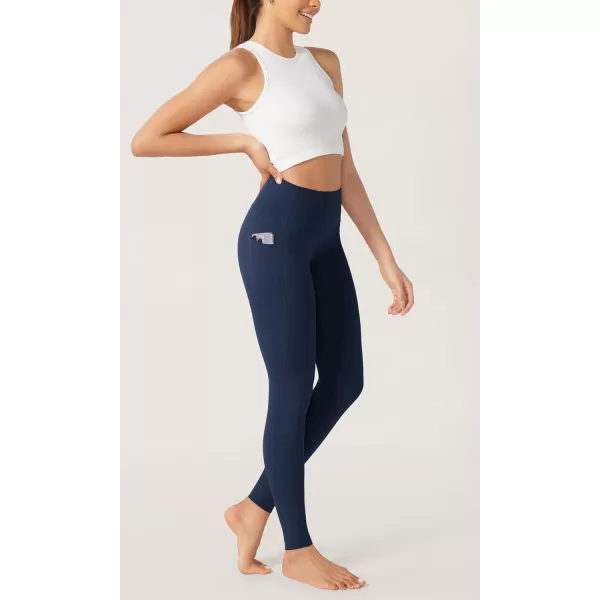 imageODODOS ODCLOUD Buttery Soft Lounge Yoga Leggings with Pockets for Women 23quot  25quot 28quot High Waist Yoga PantsNavy