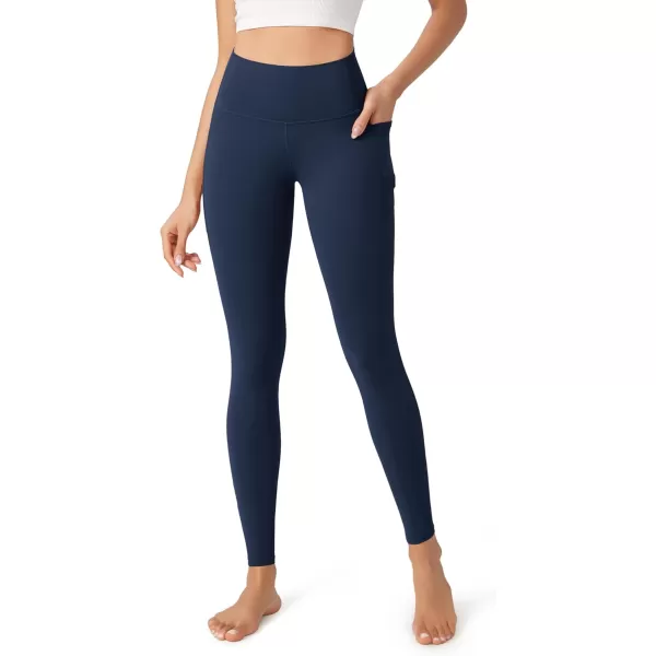 imageODODOS ODCLOUD Buttery Soft Lounge Yoga Leggings with Pockets for Women 23quot  25quot 28quot High Waist Yoga PantsNavy