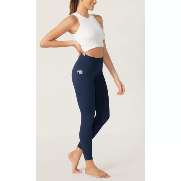 imageODODOS ODCLOUD Buttery Soft Lounge Yoga Leggings with Pockets for Women 23quot  25quot 28quot High Waist Yoga PantsNavy