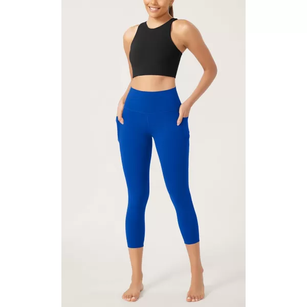imageODODOS ODCLOUD Buttery Soft Lounge Yoga Leggings with Pockets for Women 23quot  25quot 28quot High Waist Yoga PantsRoyal Blue